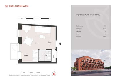 Visual presentation of the listing