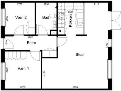 3-værelses apartment i Thyholm - Torvegade, Thyholm - 4