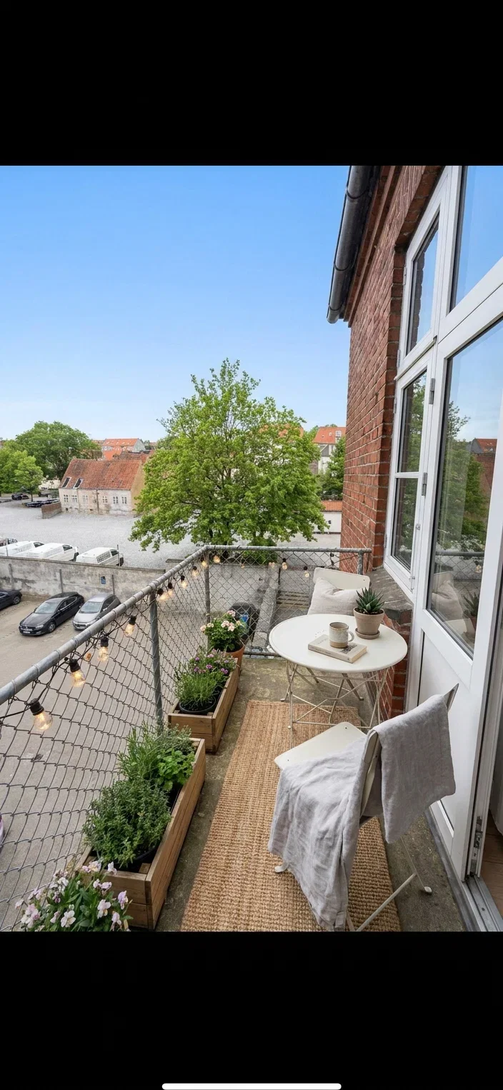 apartment Lys og stor nyrenoveret 2-værelses på 79 m2 med altan i Borgergade