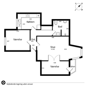 Visual presentation of the listing