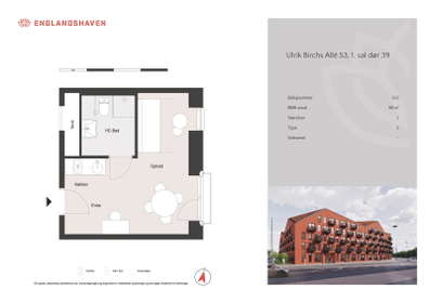 Visual presentation of the listing