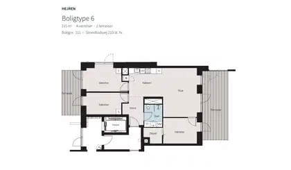 Visual presentation of the listing