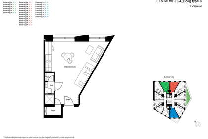 Visual presentation of the listing