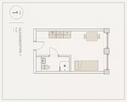 apartment Charming 27 m² apartment