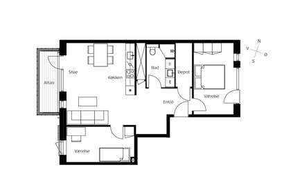 Visual presentation of the listing