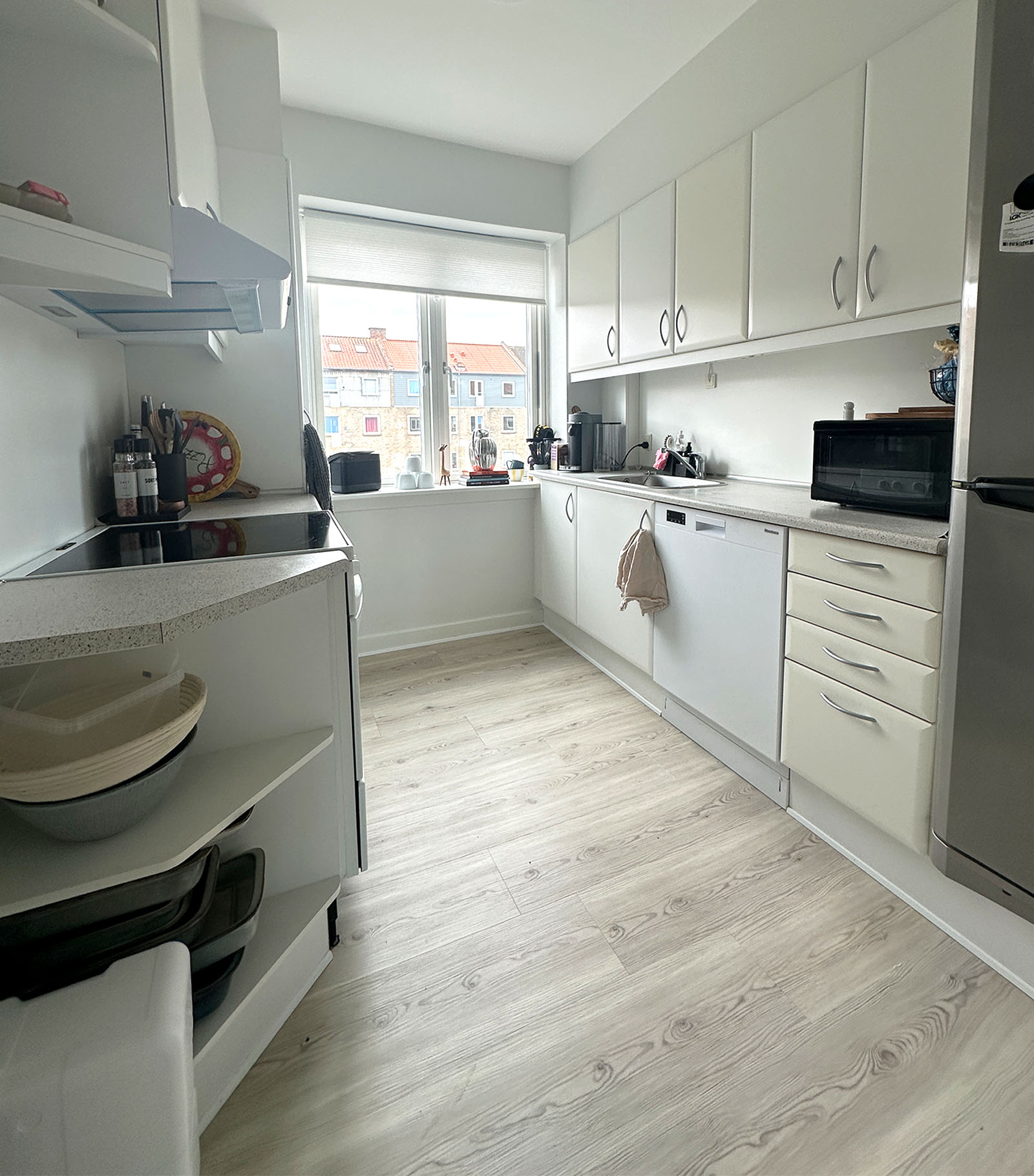 apartment Lys og velindrettet 2-værelses lejlighed med hele to altaner!