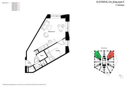 Visual presentation of the listing