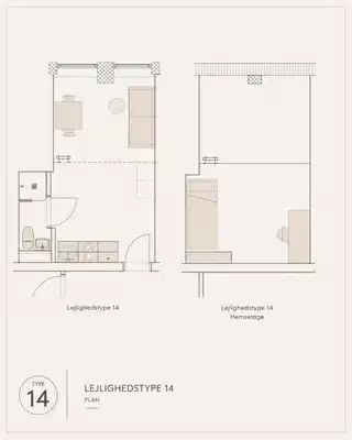 apartment Cozy apartment of 45 m²