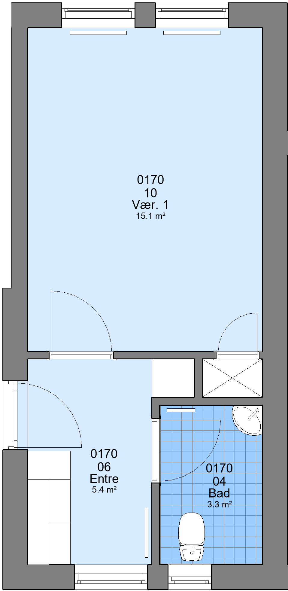 apartment Prisvenlig ungdomsbolig