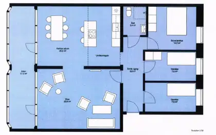 Visual presentation of the listing