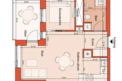 Visual presentation of the listing