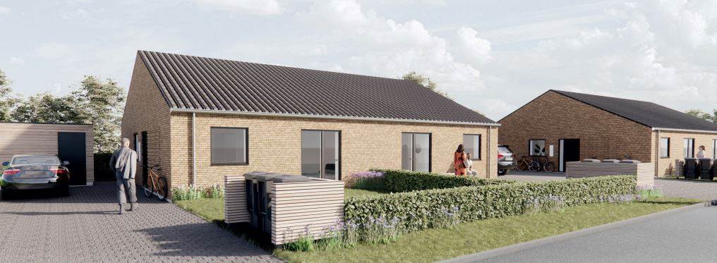 house Lækkert rækkehus/hus med 3 vær i Brovst