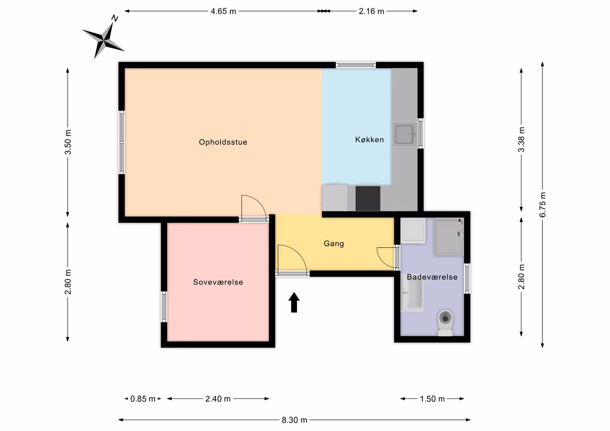 apartment Lovely apartment at a good price