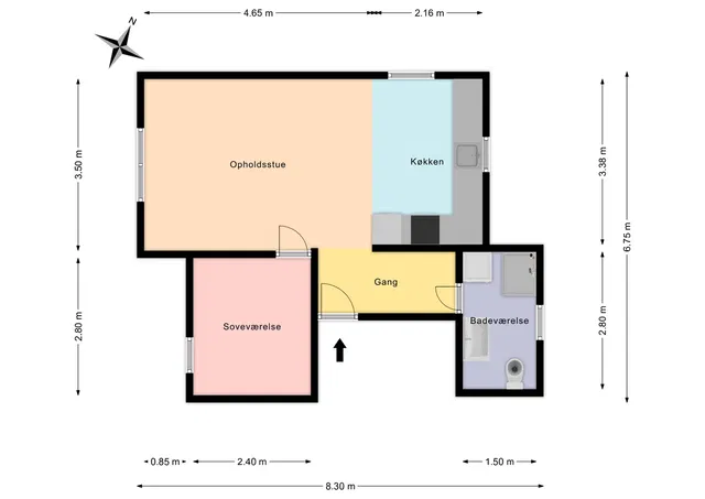 apartment Lækker lejlighed til god pris