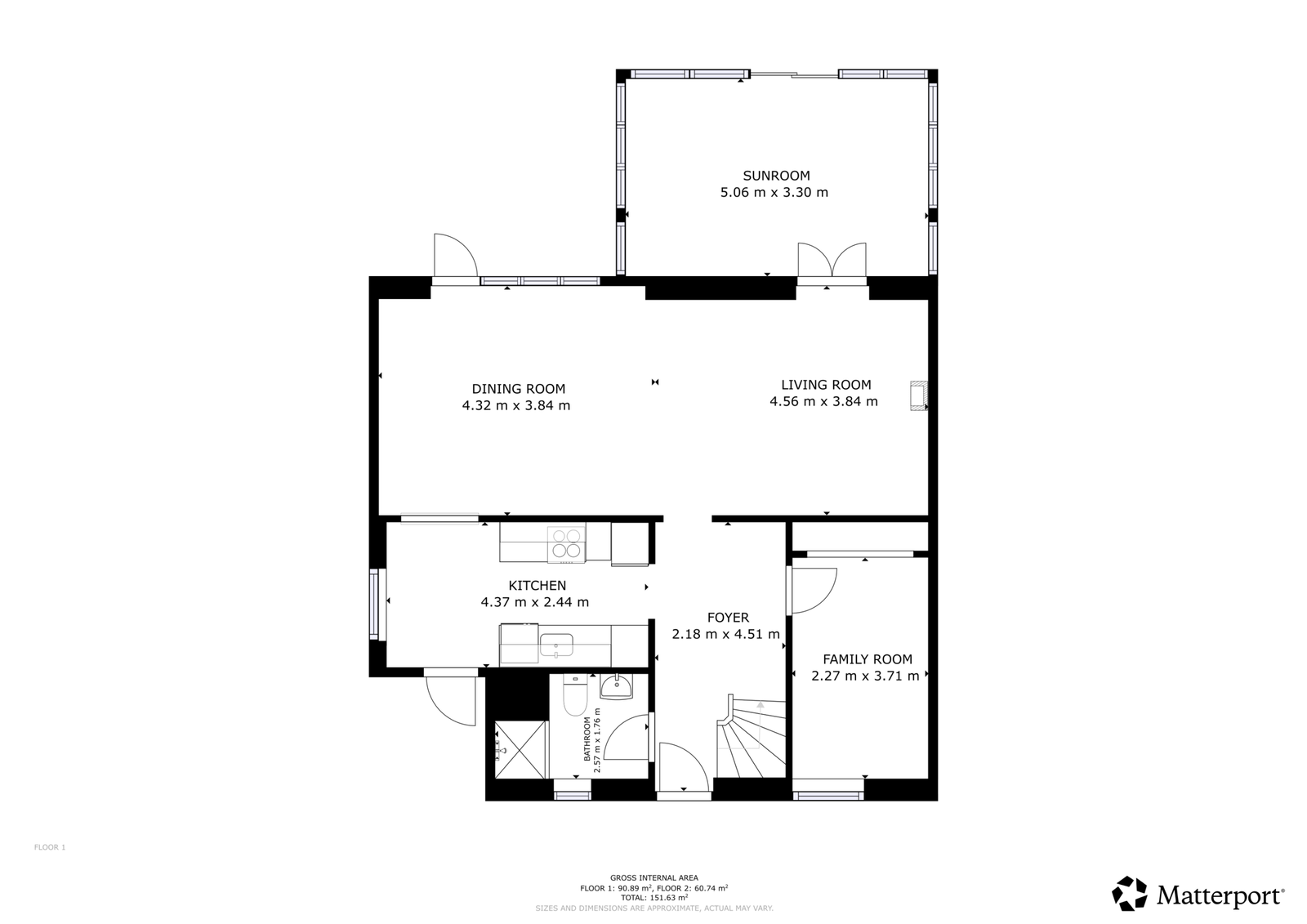 Visual presentation of the listing