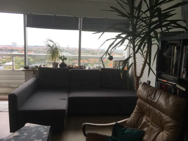 apartment Lys nyistandsat 1-værelses lejlighed med udsigt