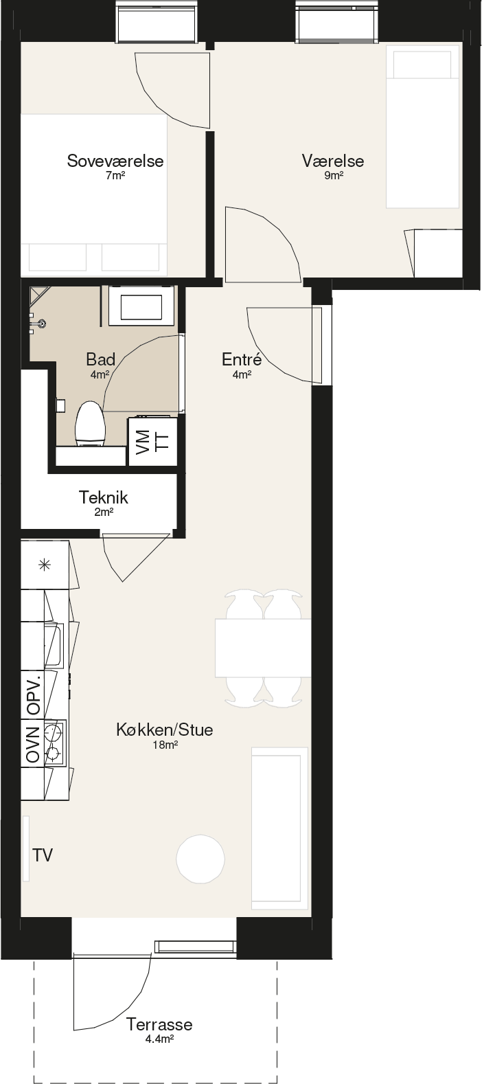 Visual presentation of the listing