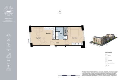 Visual presentation of the listing
