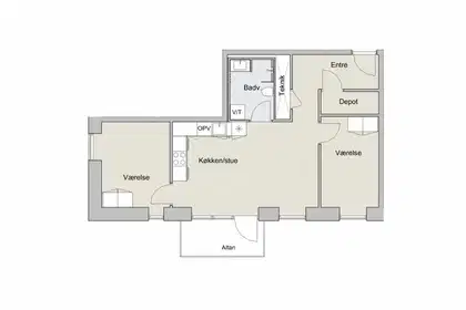 Visual presentation of the listing