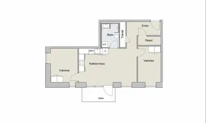 Visual presentation of the listing