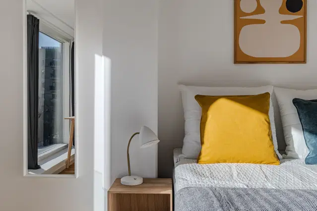 room Værelse i moderne lejlighed på Sluseholmen