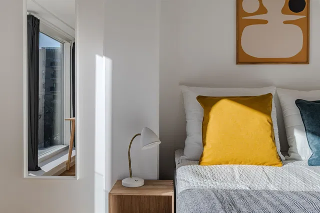 room Værelse i moderne lejlighed på Sluseholmen