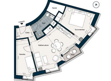 Visual presentation of the listing