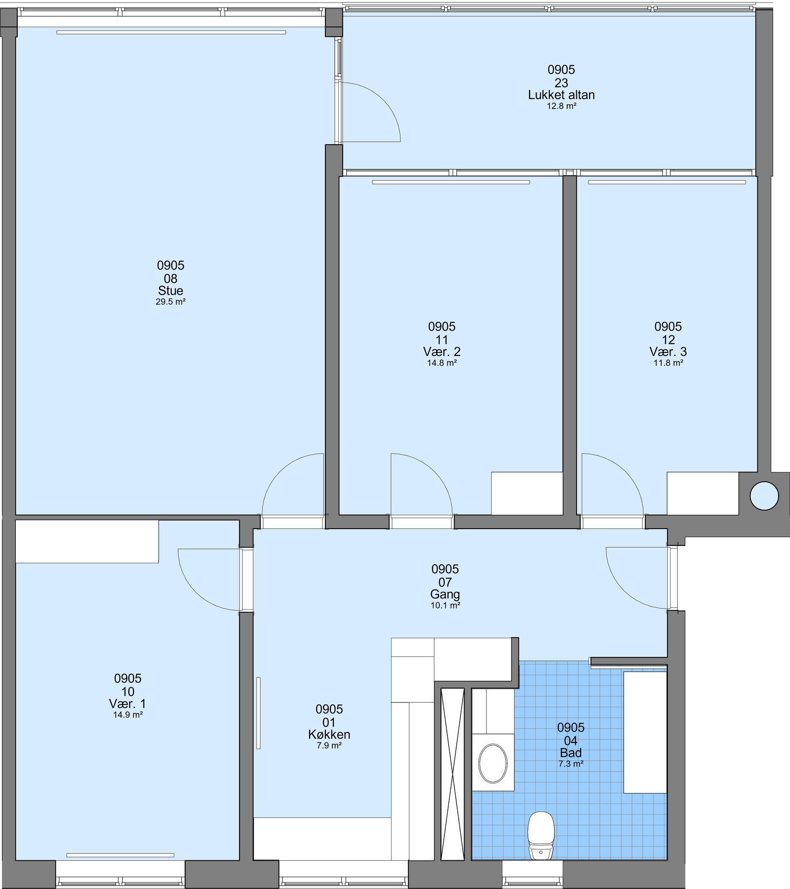 Visual presentation of the listing