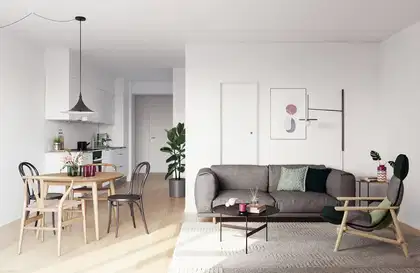 Visual presentation of the listing