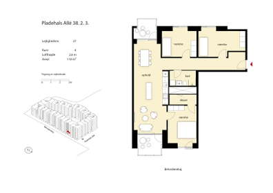 Visual presentation of the listing