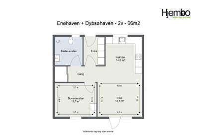 Visual presentation of the listing