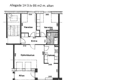 Visual presentation of the listing