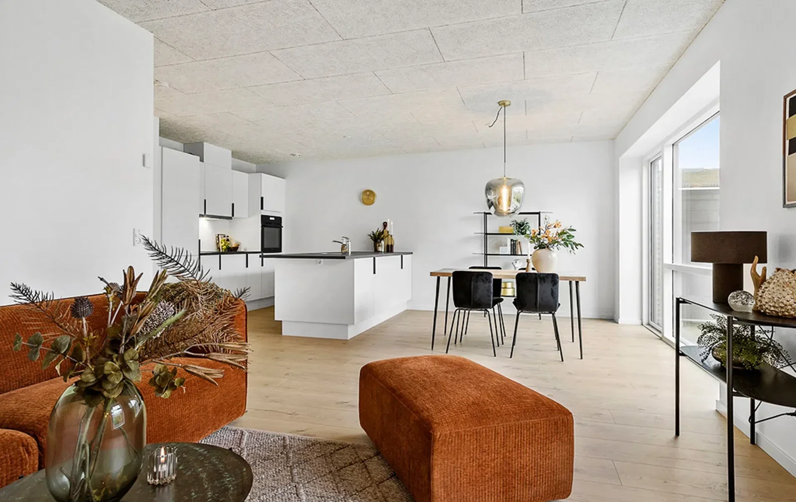 townhouse Bright 3-room terraced house of 81 m² in Hedensted