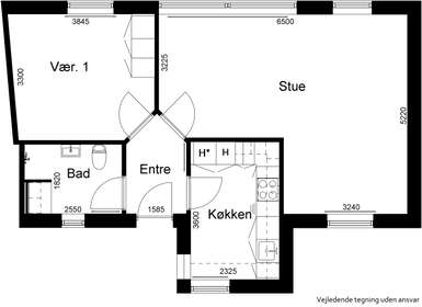 Visual presentation of the listing