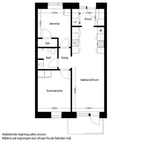 Visual presentation of the listing