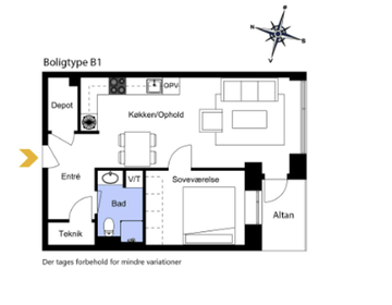 Visual presentation of the listing