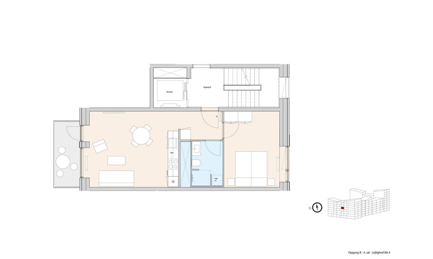 Visual presentation of the listing