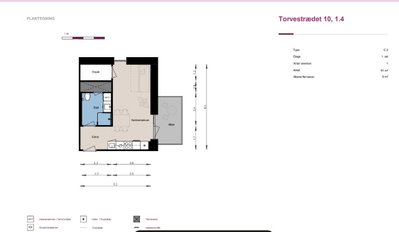 Lejlighed på 51 m² med overtagelse i oktober 2026 - Torvestrædet, Skovlunde - 2