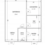 Well-designed 3-bedroom terraced house of 71 m2 with terrace – close to school, park and shopping - Nørrebro, Bindslev - 3