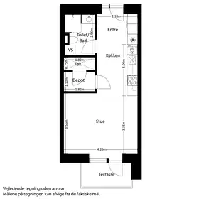 Visual presentation of the listing
