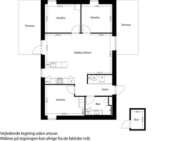 Visual presentation of the listing