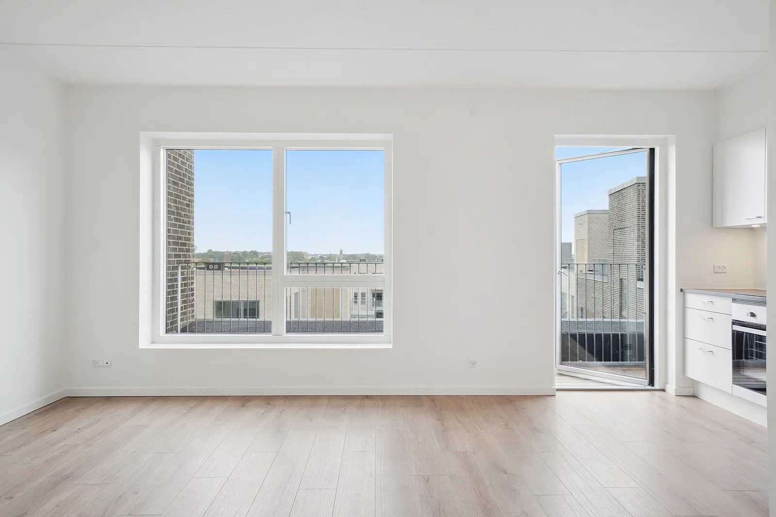 apartment 2-værelses lejlighed med altan og elevator i Glostrup