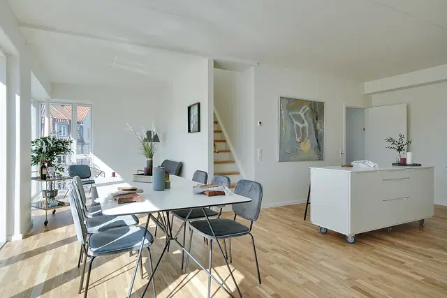apartment Bright 4-room apartment with roof terrace