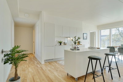 Bright 4-room apartment with roof terrace - Parmagade, København S - 2