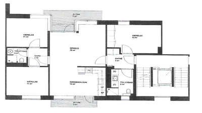 Bright apartment with two balconies in a desirable area of Copenhagen - Edvard Falcks Gade, København V - 1