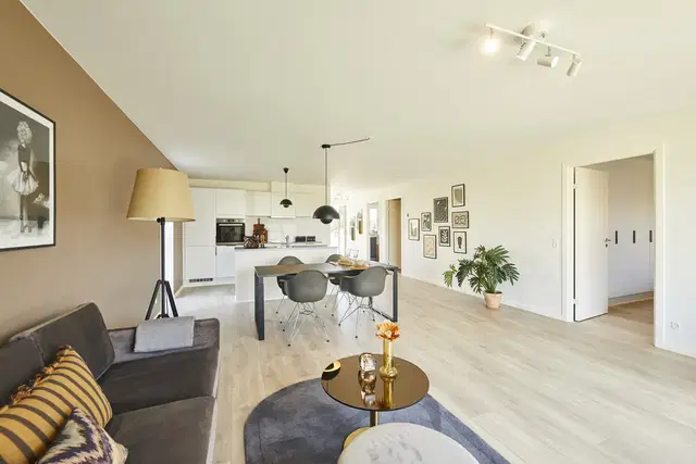 townhouse Lyst dobbelthus 105 m² med have og fælles aktivitetshus