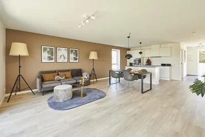 Bright semi-detached house 105 m² with garden and communal activity house - Sire Eskildsens Vej, Give - 1
