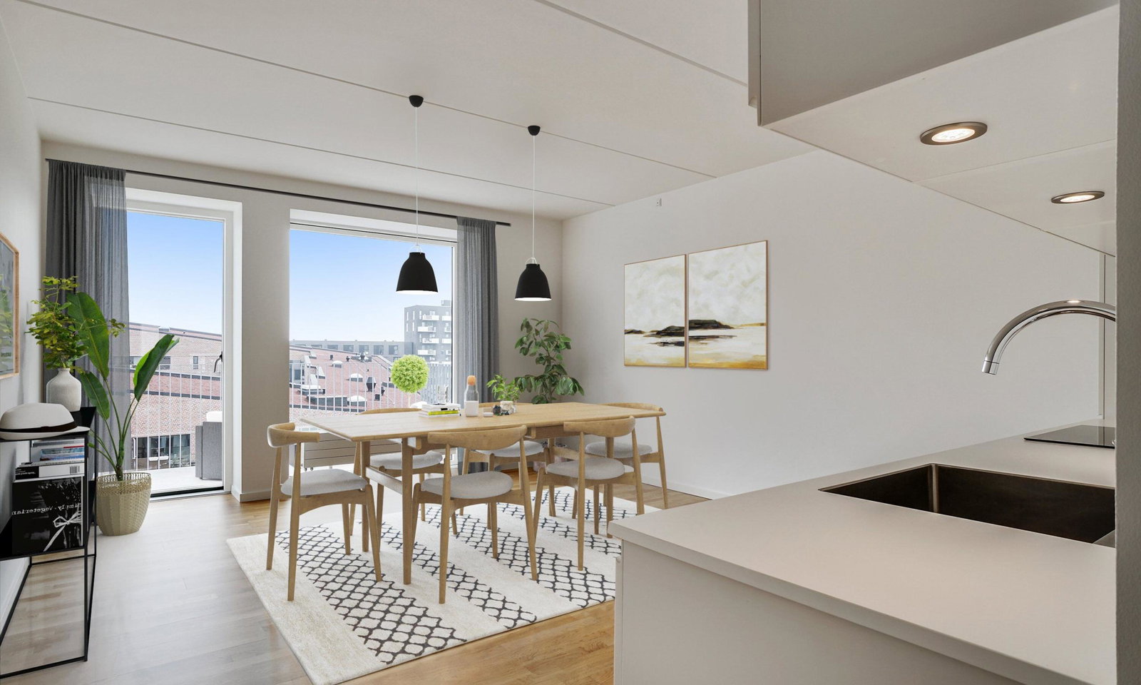 Visual presentation of the listing