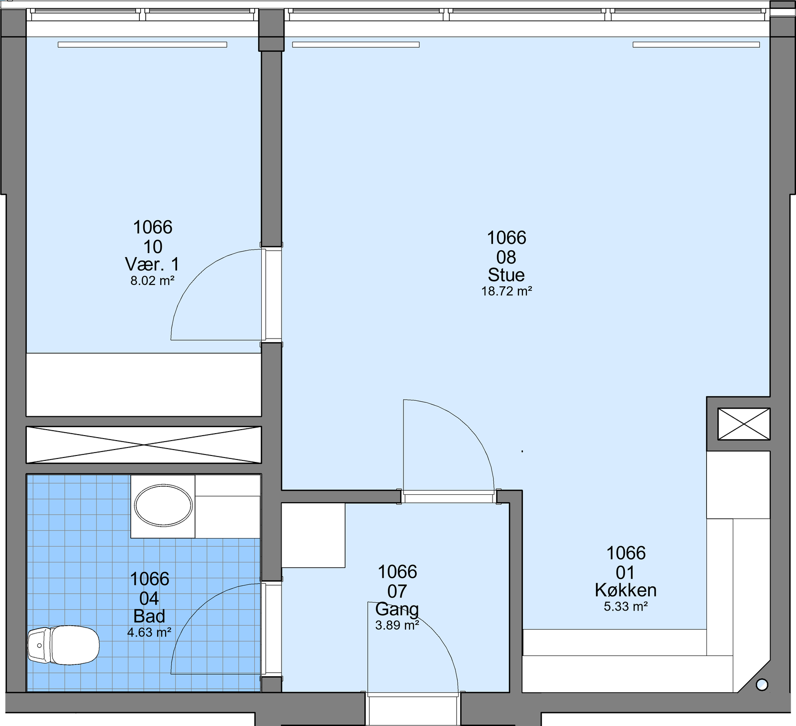 Visual presentation of the listing