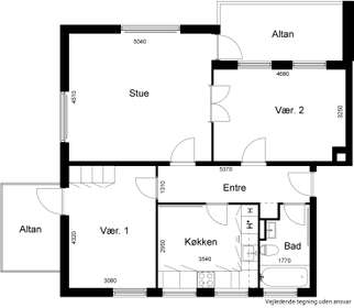 Visual presentation of the listing